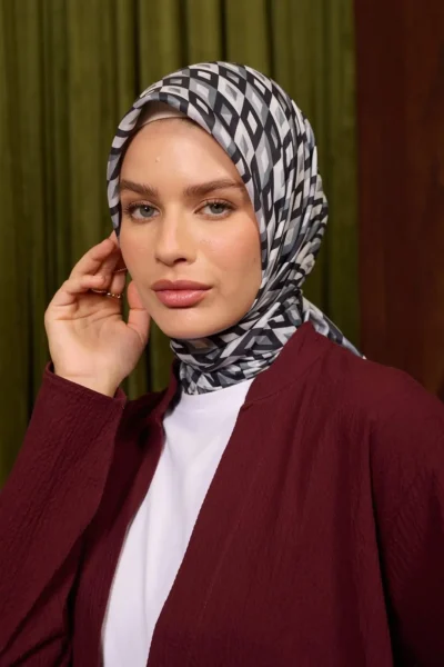 Marrakech Koleksiyon Soft Eşarp 1213-11 yakın çekim