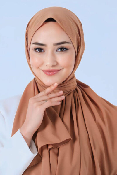 Harem Scarf Asya Şal Fındık - Düz Şal