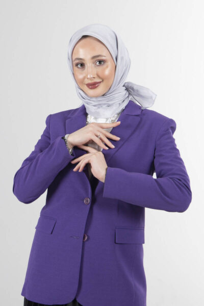 Harem Scarf Brisa Vual Eşarp Gümüş - Vual Eşarp