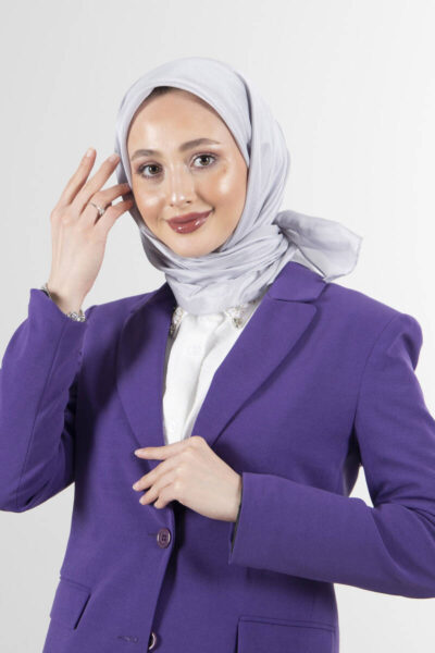 Harem Scarf Brisa Vual Eşarp Gümüş - Vual Eşarp