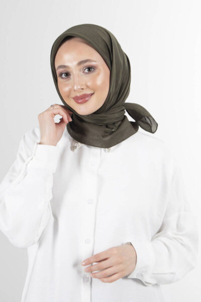 Harem Scarf Brisa Vual Eşarp Haki - Vual Eşarp