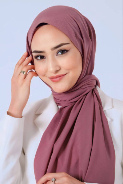Harem Scarf Asya Şal Lavanta - Düz Şal
