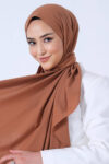 Harem Scarf Asya Şal Taba - Düz Şal