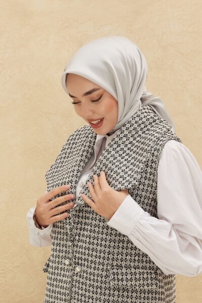 Silk Home Düz Shiny Eşarp 75006-12 detay