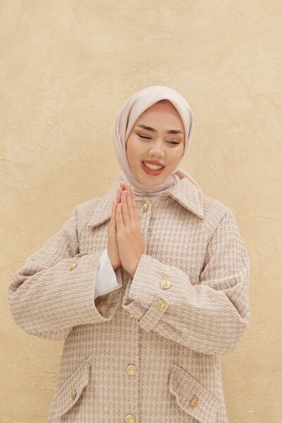 ZEYSEL MODA Silk Home Abiye Eşarp Parlak Doku Uçuk Pembe
