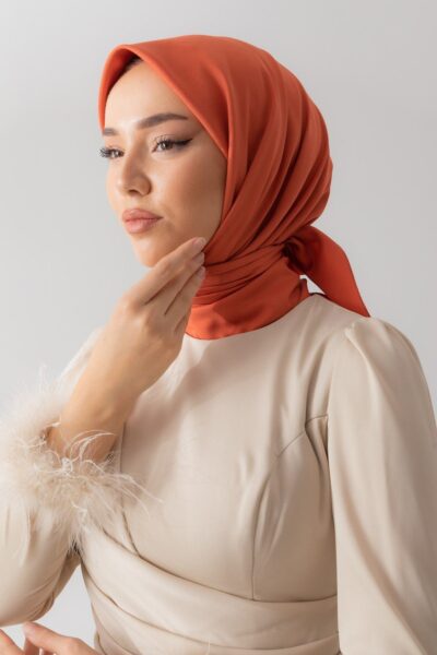 Silk Home Twill Eşarp 11343-49 Yavruağzı - Twill Eşarp