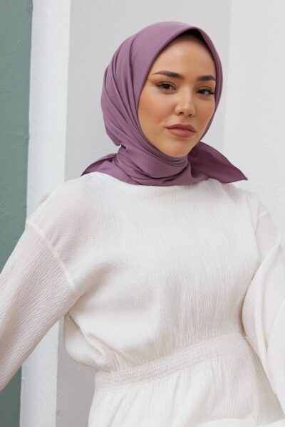 Silk Home Twill Eşarp 11343-65 Lila - Twill Eşarp