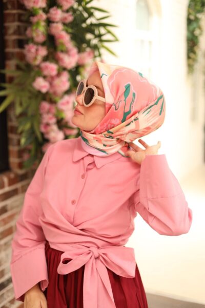 Silk Home %100 Twill İpek Eşarp 11437-22 Detay Görseli